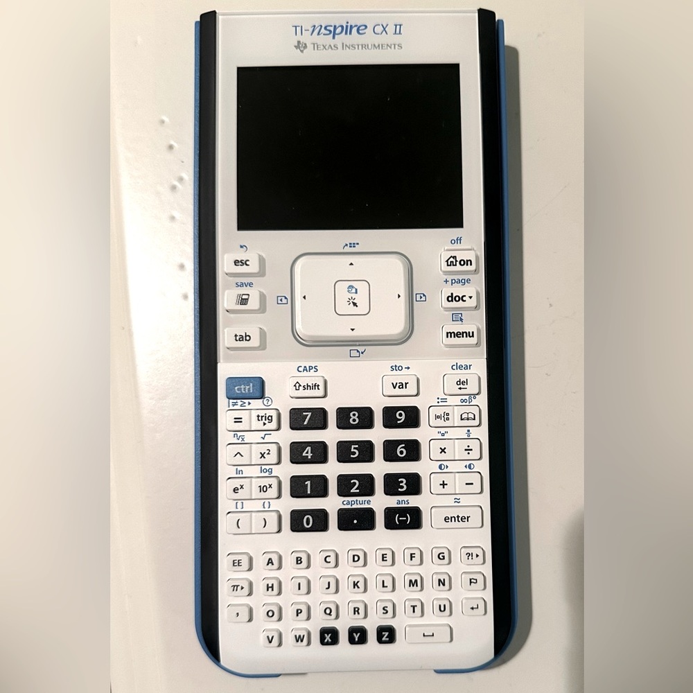 Brand New White TI Nspire Graphing Calculator CX 2 💙🤍